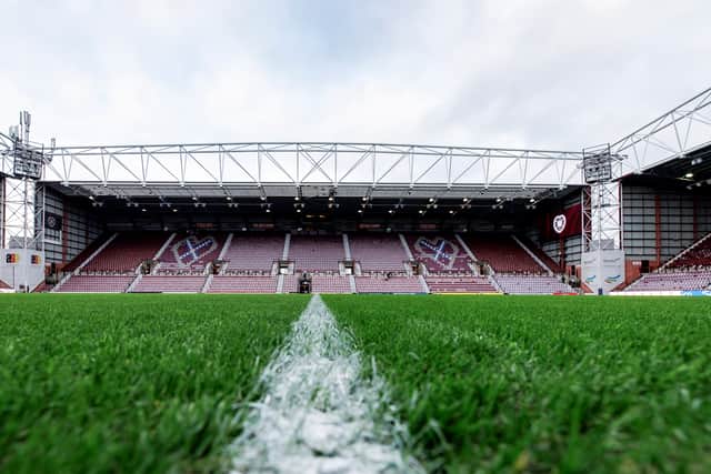 Hearts host Dundee United in the penultimate match before the Scottish Premiership split at Tynecastle Park on Sunday. (Photo by Mark Scates / SNS Group)