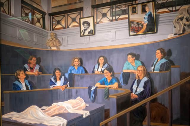 The painting titled Eleven Surgeons