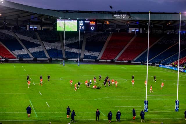 Glasgow Warriors will face Edinburgh Rugby again at Hampden.