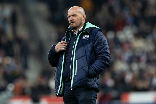 Scotland head coach Gregor Townsend.