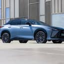 The Lexus RZ series has striking styling, and looks great from most angles