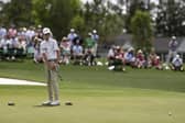 Nicklaus Miller, Johnny Miller’s grandson, takes part in the Drive, Chip and Putt National Finals at Augusta National Golf Club