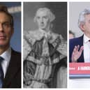 Sir Tony Blair, John Stuart the 3rd Earl of Bute, and Gordon Brown