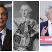 Sir Tony Blair, John Stuart the 3rd Earl of Bute, and Gordon Brown
