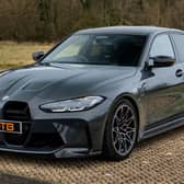 The M3 Competition looks brutal in black