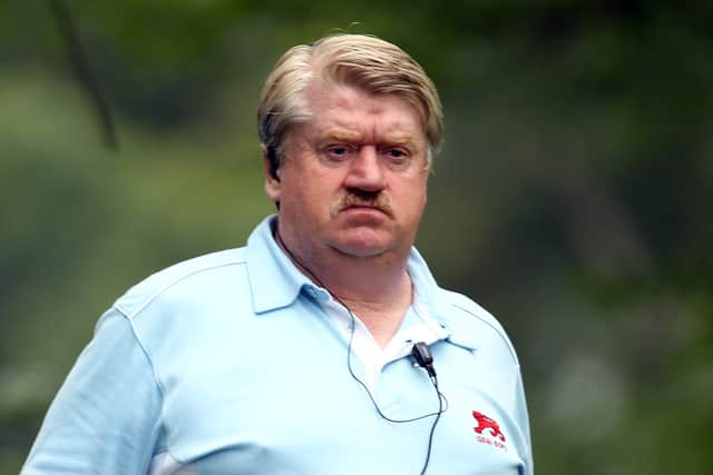 Peter McEvoy pictured during the Jacques Leglise Trophy at the Castelconturbia Golf Course in Italy in 2010 