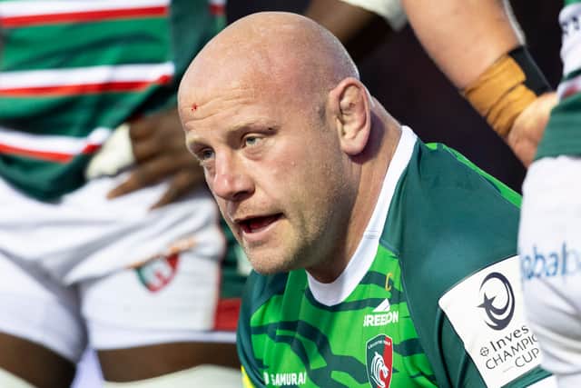 Leicester Tigers prop Dan Cole.