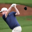 Bob  MacIntyre pictured on the practice area on Monday ahead prior to the 89th Masters Tournament at Augusta National Golf Club 