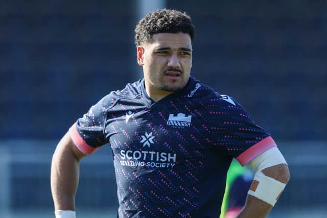Mosese Tuipulotu is available to Edinburgh again after suspension.