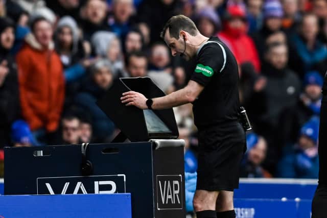 Alan Muir will no longer serve as a specialist VAR official with the Scottish FA. (Photo by Rob Casey / SNS Group)