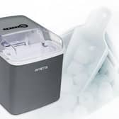 There's no plumbing required with the Netta ice machine - just fill the tank with water and wait 10 minutes for the cubes to form