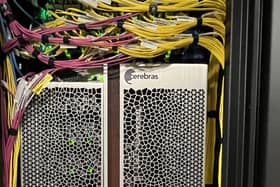 The cluster consists of four CS-3s using Cerebras’s latest 3rd generation of Wafer Scale Engine processors – the world’s largest AI chip ever built.   