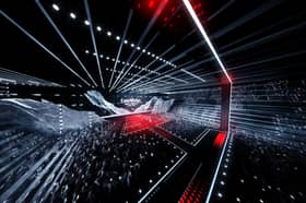 What the Eurovision 2025 stage will look like. 