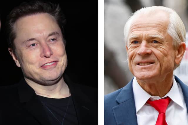 Elon Musk and chief tariffs cheerleader Peter Navarro have become embroiled in a very public feud
