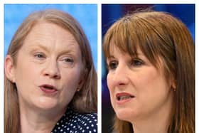 Scottish Social Justice Secretary Shirley-Anne Somerville and UK Chancellor Rachel Reeves