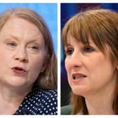 Scottish Social Justice Secretary Shirley-Anne Somerville and UK Chancellor Rachel Reeves