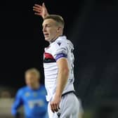 Bologna captain Lewis Ferguson was injured in the warm-up prior to Monday's Serie A match against Napoli. (Photo by Gabriele Maltinti/Getty Images)