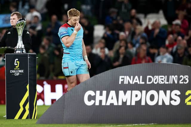 Glasgow are making their first visit to the Aviva Stadium since losing the 2022 EPCR Challenge Cup final to Toulon. (Photo by Craig Williamson / SNS Group)