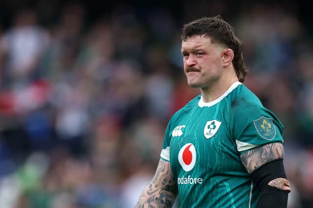 Leinster's Andrew Porter. (Photo by David Rogers/Getty Images)