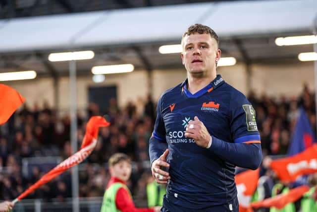 Edinburgh's Darcy Graham hopes winning the EPCR Challenge Cup could boost his Lions hopes. (Photo by Ewan Bootman / SNS Group)
