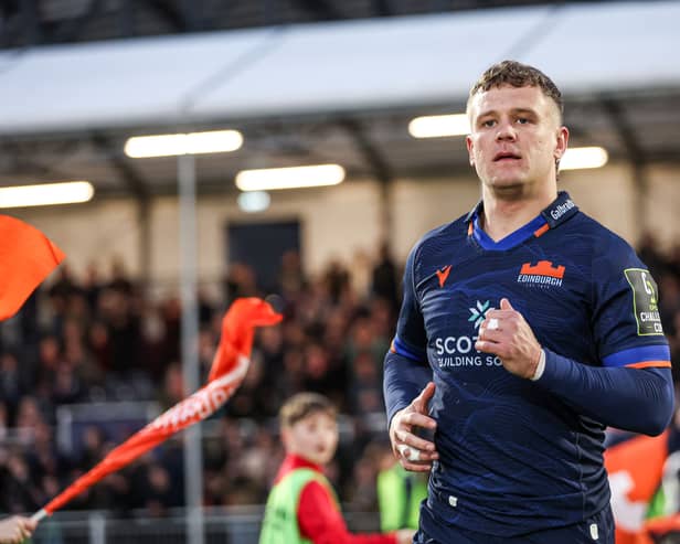 Edinburgh's Darcy Graham hopes winning the EPCR Challenge Cup could boost his Lions hopes. (Photo by Ewan Bootman / SNS Group)