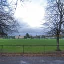 Argyll Park in Alexandria, where the attack took place