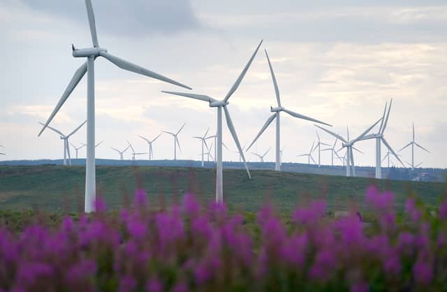 Electricity bills do not reflect the relatively cheap cost of energy produced by windfarms like Whitelees, near Eaglesham (Picture: Andrew Milligan)