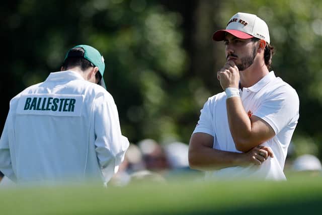 Spanish amateur Jose Luis Ballester created one of the big talking points on the opening day at Augusta National