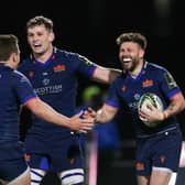 Edinburgh's Ali Price, right, is to leave the club at the end of the season.
