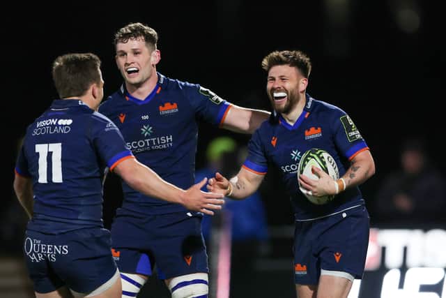 Edinburgh's Ali Price, right, is to leave the club at the end of the season.