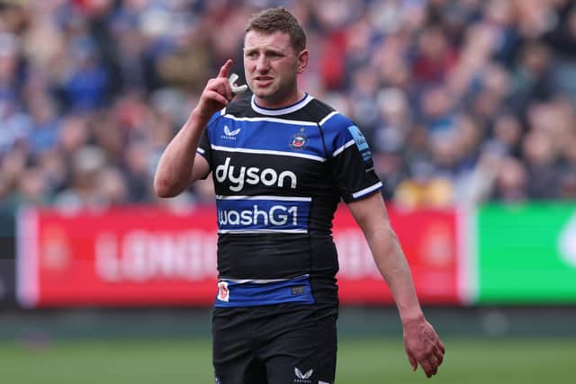 Finn Russell starts for Bath against Gloucester.