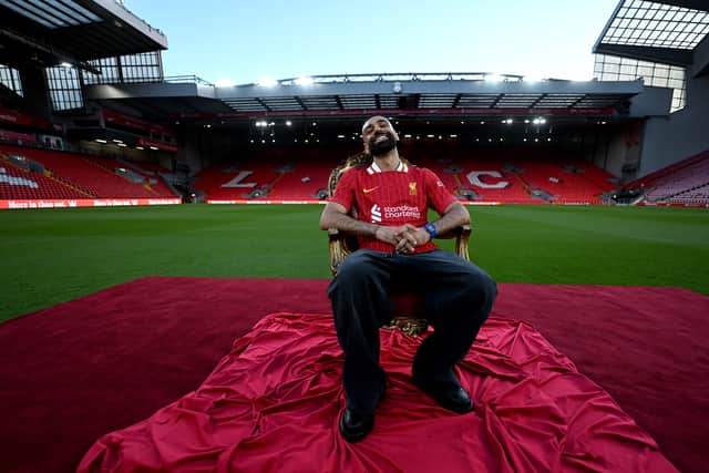 Mo Salah has penned a new contract at Liverpool.