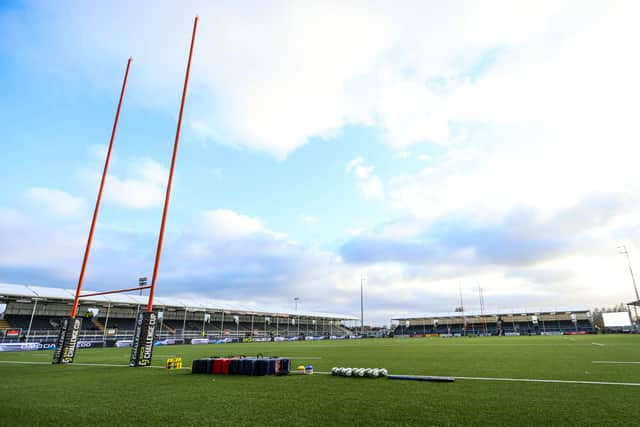 Edinburgh Rugby v Bulls takes place at Hive Stadium.
