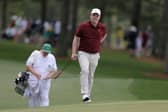 Bob MacIntyre pictured during the second round of the 2025 Masters Tournament at Augusta National Golf Club 