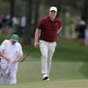 Bob MacIntyre pictured during the second round of the 2025 Masters Tournament at Augusta National Golf Club 