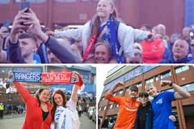 Here are 21 of the best fan photos from Rangers vs Athletic Bilbao in the Europa League quarter-final.