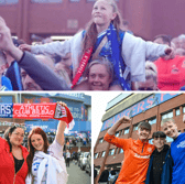 Here are 21 of the best fan photos from Rangers vs Athletic Bilbao in the Europa League quarter-final.