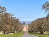 A mile-long drive leads to Glamis Castle in Angus, the ancestral seat to the Earls of Strathmore and Kinghorne and their Lyon predecessors since the 14th Century. PIC: Contributed.