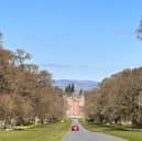 A mile-long drive leads to Glamis Castle in Angus, the ancestral seat to the Earls of Strathmore and Kinghorne and their Lyon predecessors since the 14th Century. PIC: Contributed.