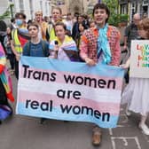 The UK Supreme Court is about to issue a legal ruling that may or may not agree with the statement that 'trans women are real women' (Picture: Jonathan Brady)