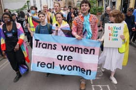 The UK Supreme Court is about to issue a legal ruling that may or may not agree with the statement that 'trans women are real women' (Picture: Jonathan Brady)