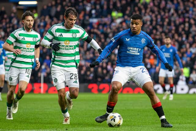 The final Old Firm match of the season is due to take place at Ibrox.