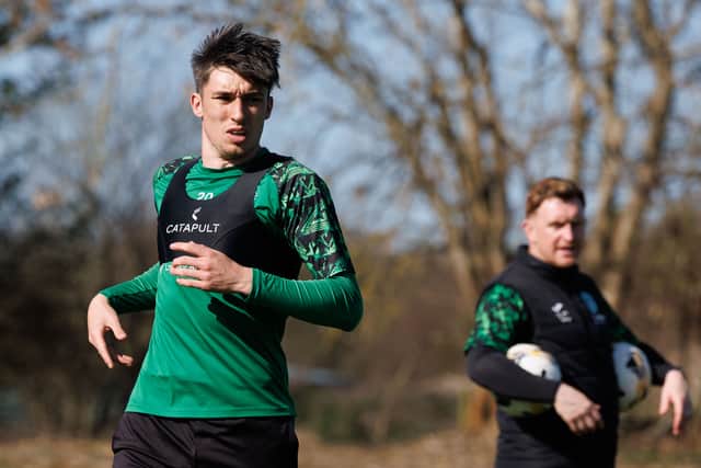 Kieron Bowie says he will not be fully firing at Hibs until next season.