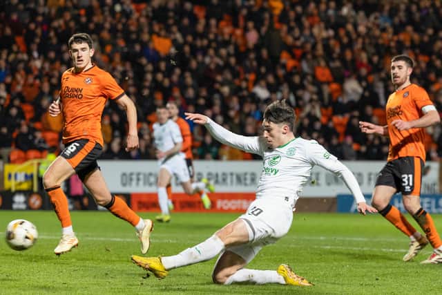 Kieron Bowie has scored three goals for Hibs this season.
