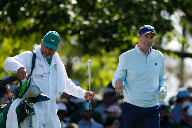 Augusta National member Michael McDermott played as a marker over the weekend in the 89th Masters 