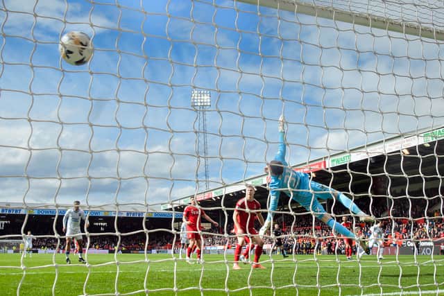 Ianis Hagi curled home this equaliser for Rangers against Aberdeen in stoppage time.