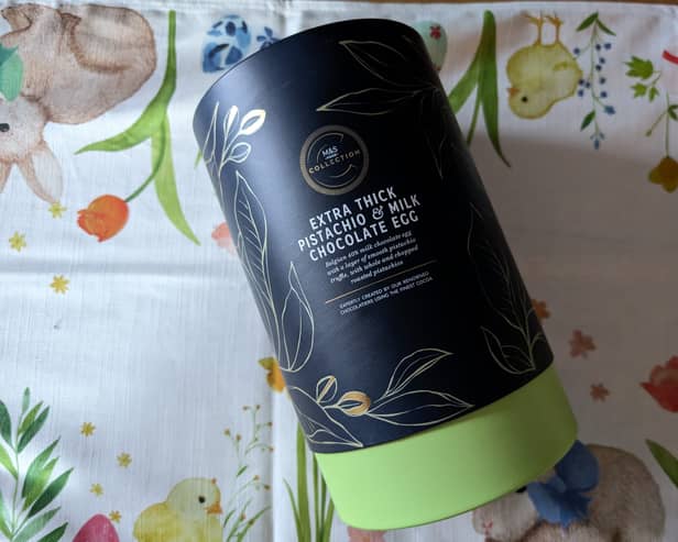The M&S pistachio Easter egg has been a sellout success this spring.