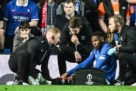Rangers have a number of injury worries ahead of the game against Athletic Bilbao on Thursday. Cr: SNS Group.