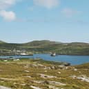 Castlebay on the Isle of Barra in the Outer Hebrides.