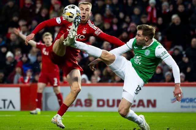 Aberdeen and Hibs meet at Pittodrie.